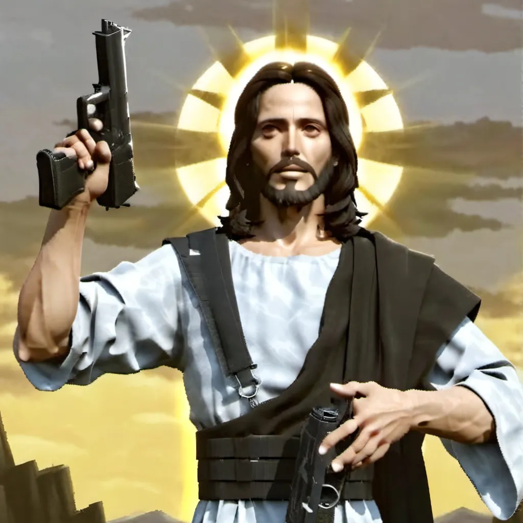chat with ai character: JESUS FROM USA