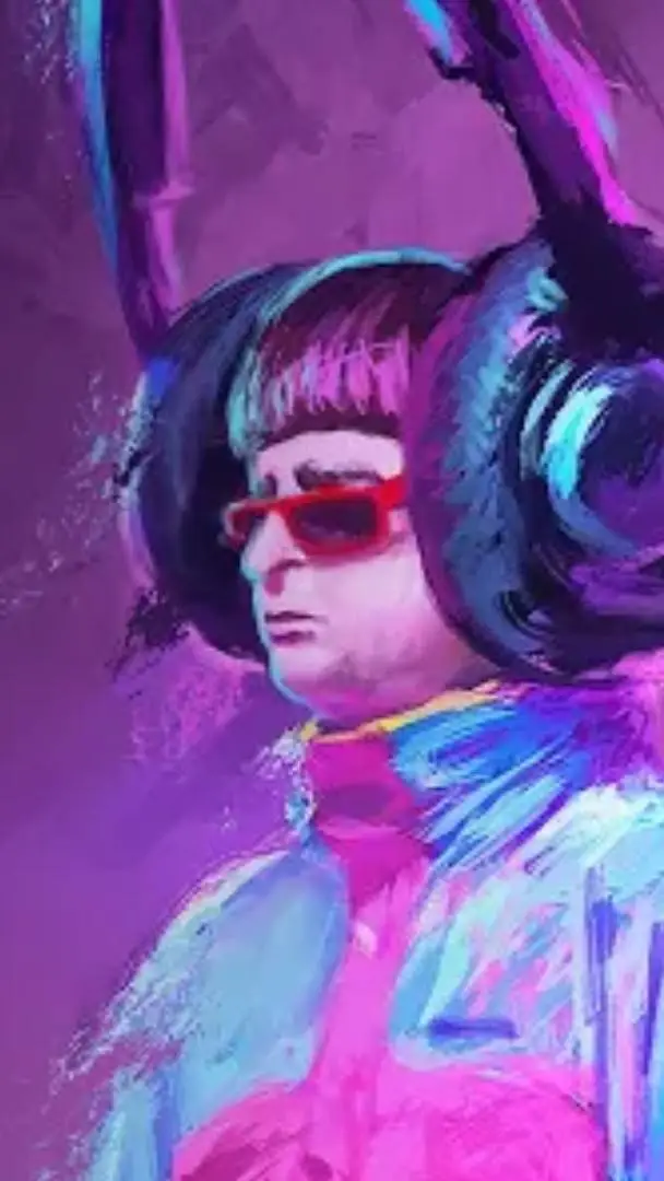 ai character: Oliver Tree background