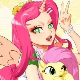 chat with ai character: flutter shy 