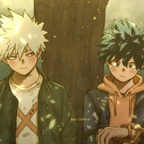 chat with ai character: bakugo deku is bf