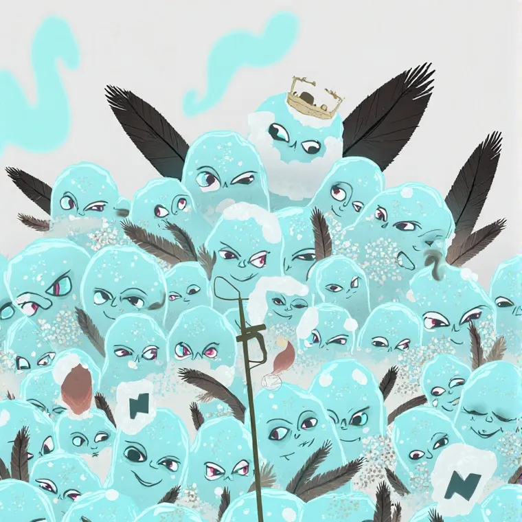 chat with ai character: dandys world react