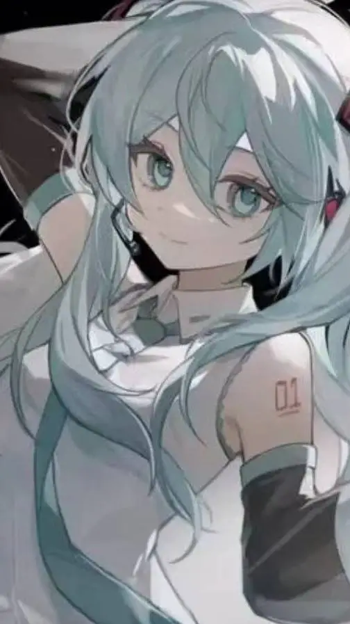 ai character: 初音未来 background