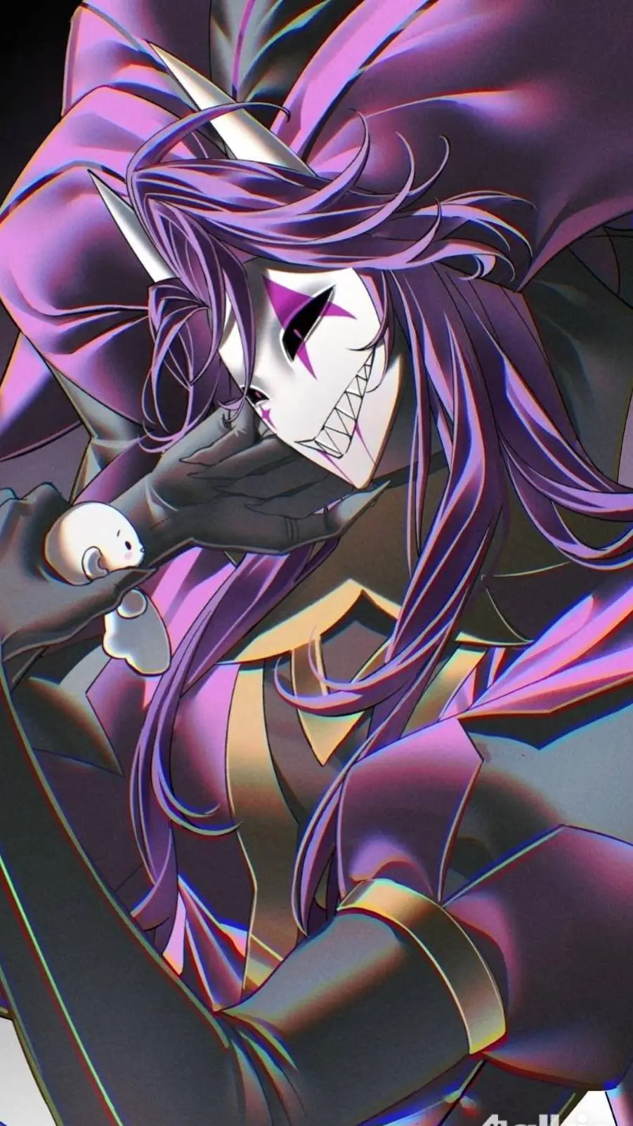 ai character: 💜🎟Jester🎟💜 background
