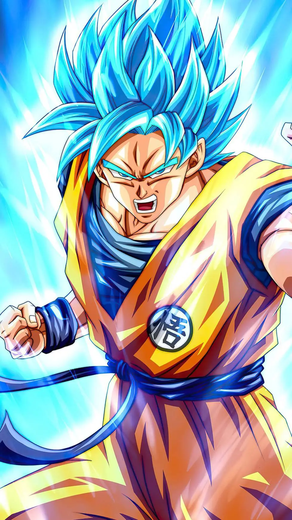 ai character: Goku  background