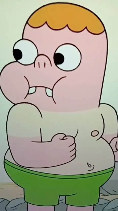 ai character: Clarence  background