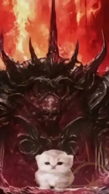 ai character: gato Felipe 😈 background