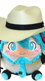 ai character: Miku peluche background