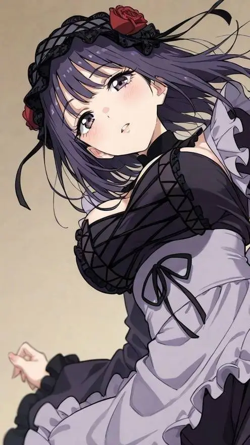 ai character: Marin Kitagawa  background