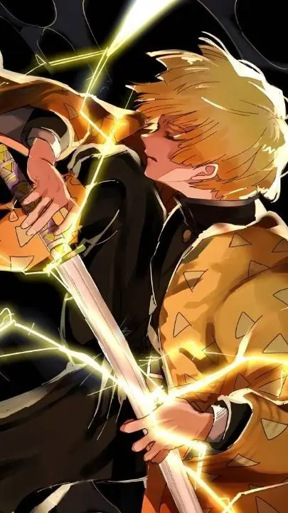 ai character: Zenitsu  background