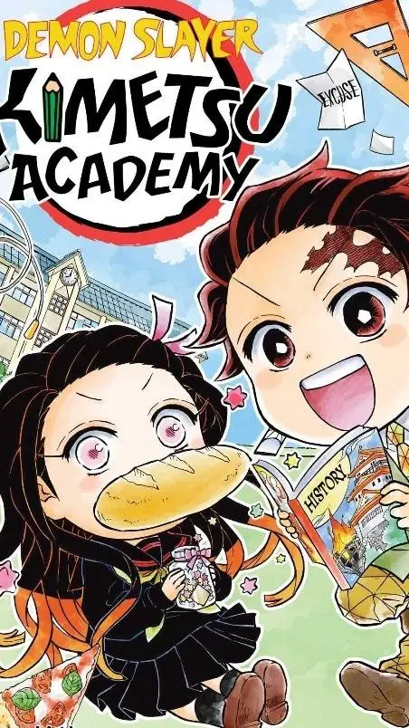 ai character: Kimetsu Academy  background