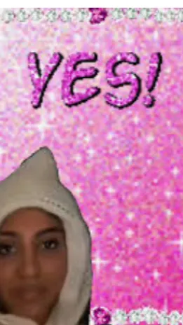 ai character: Yess! background