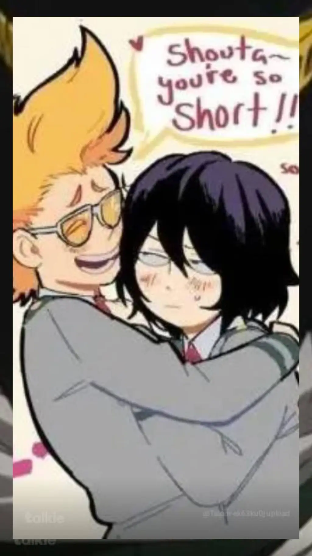 ai character: mha/UA!!! background