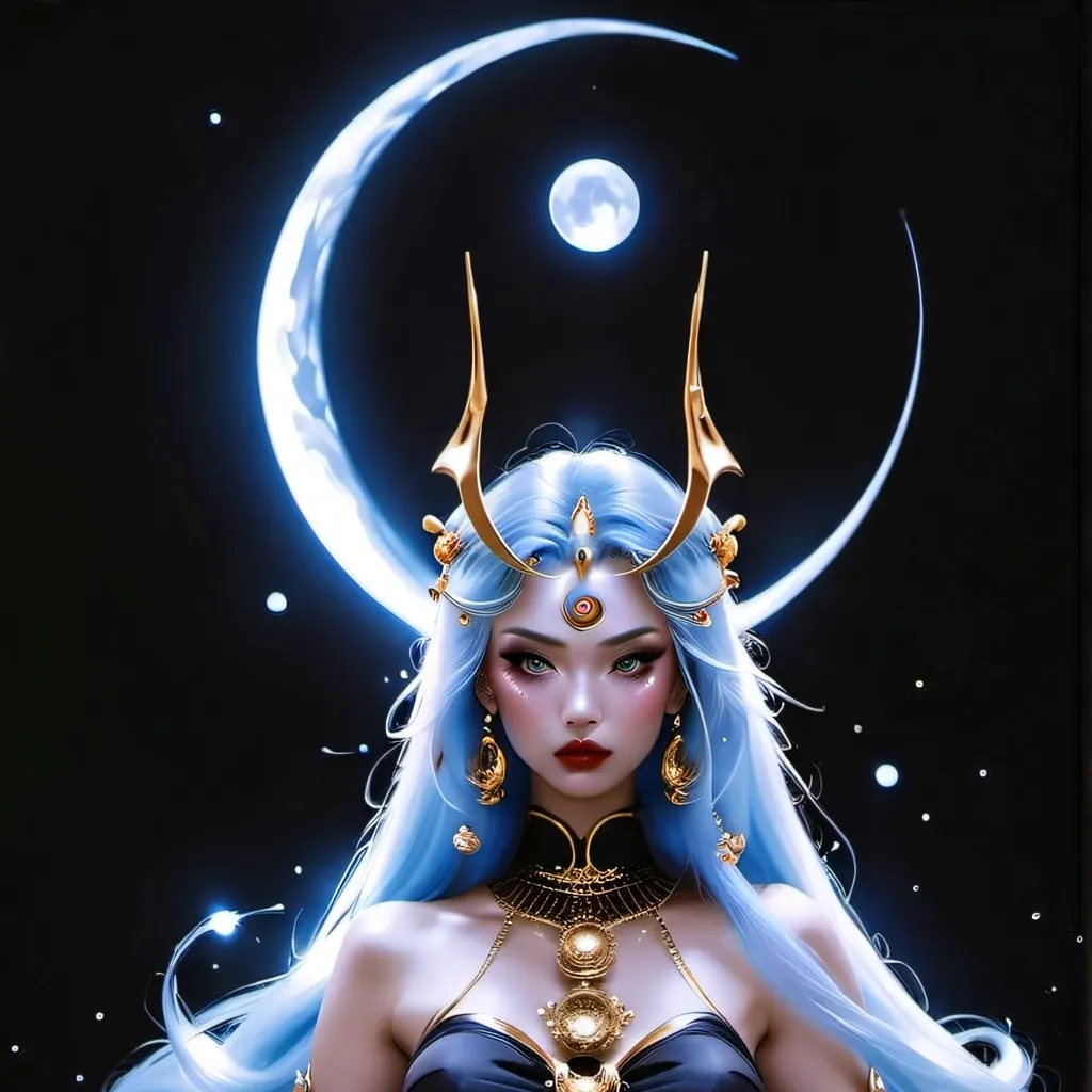 chat with ai character: Moon Goddess