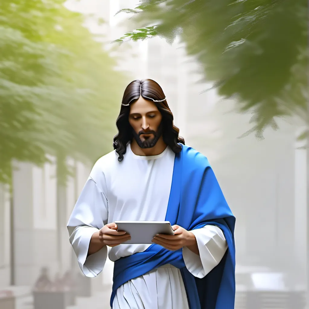 chat with ai character: JESUS TAKEOVER