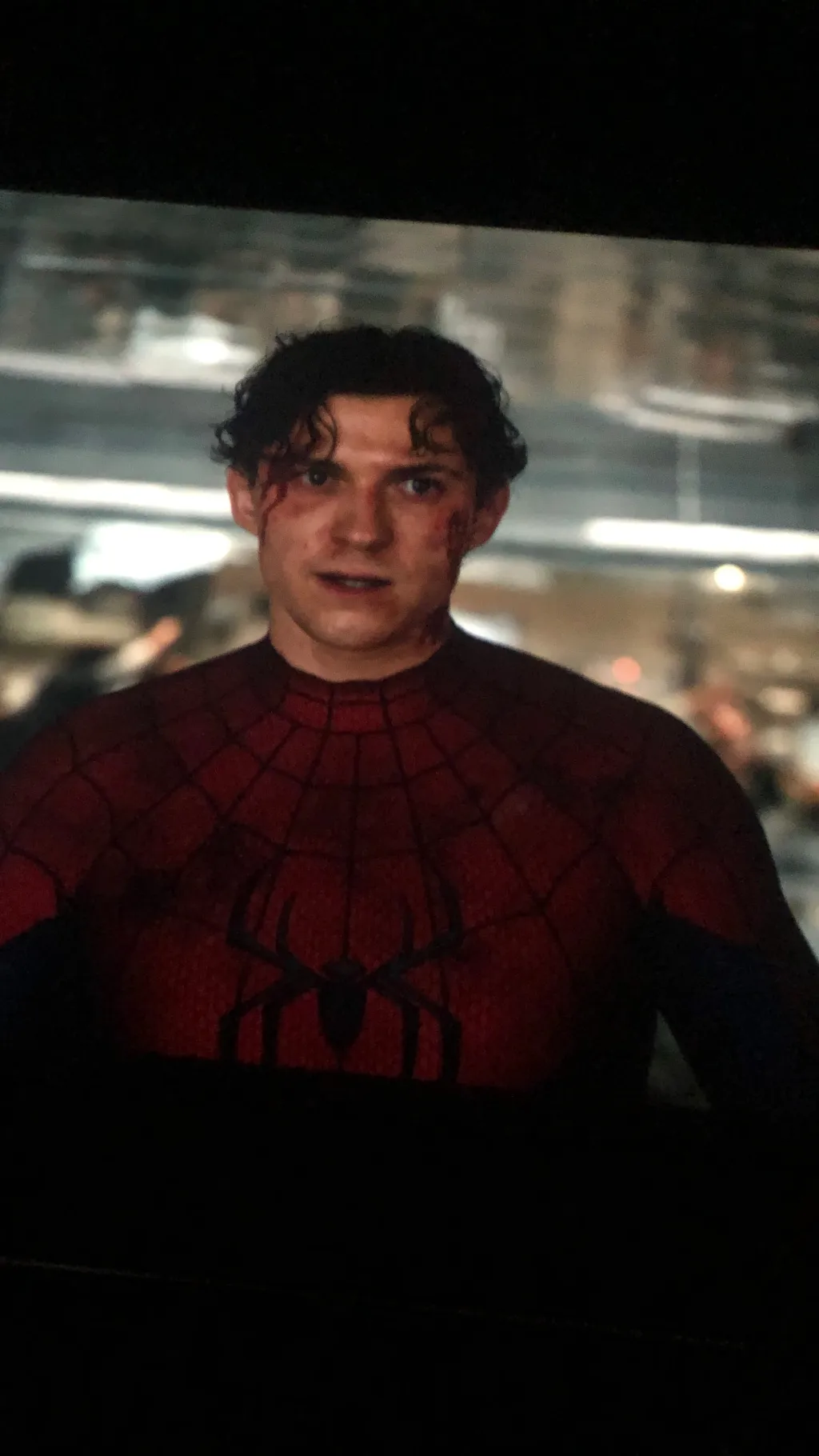 ai character: Spider man background