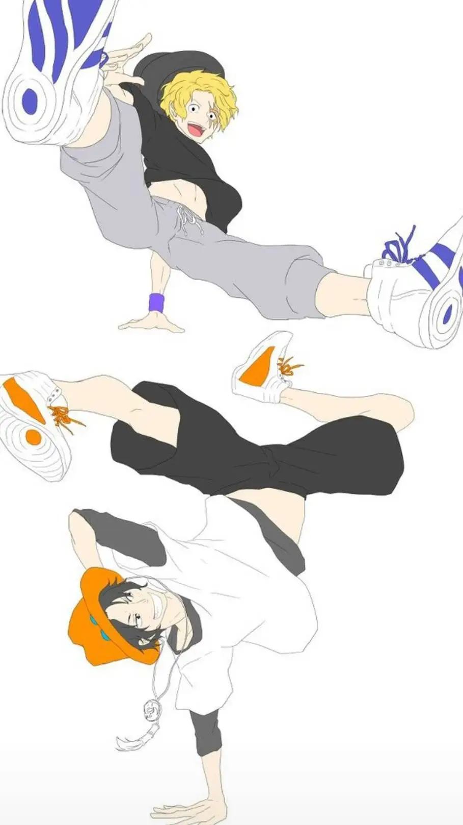 ai character: Ace&Sabo background