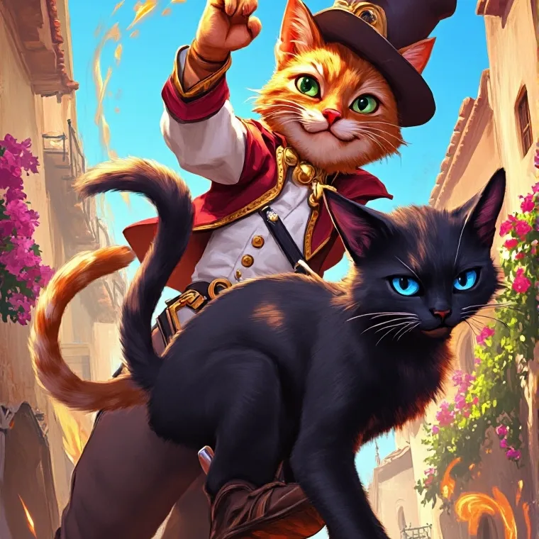 chat with ai character: Puss in boots 