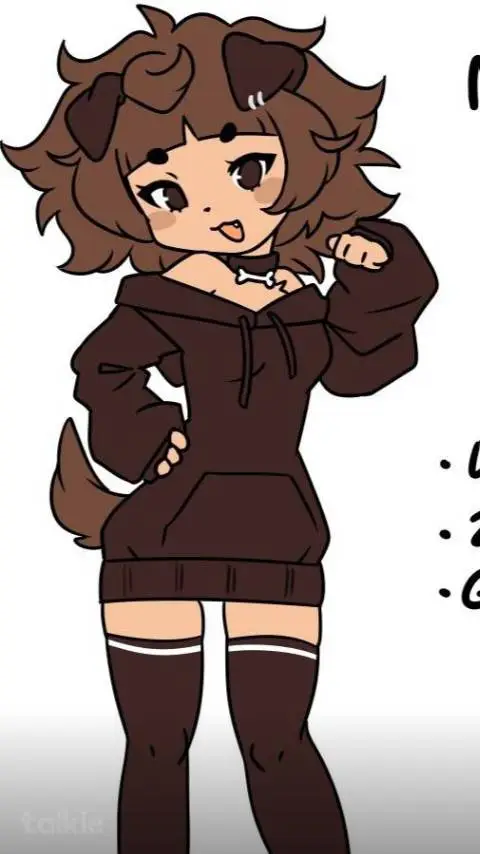 ai character: ᗰimi background