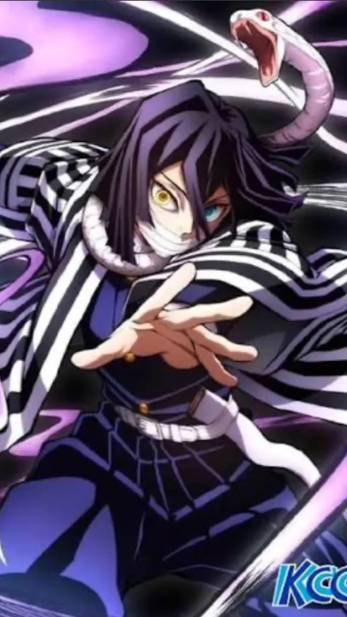 ai character: Iguro Obanai background