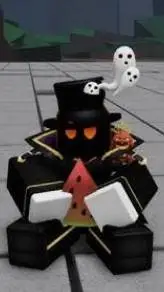 ai character: Ghosty Roblox background