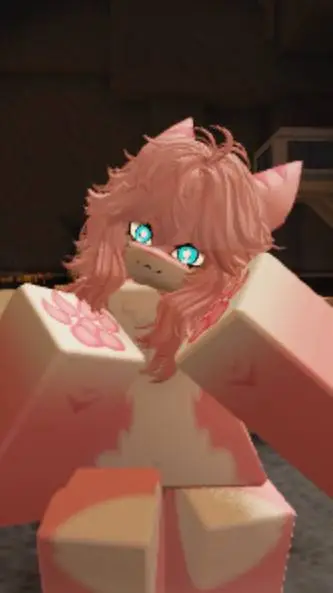 ai character: shark furry girl background