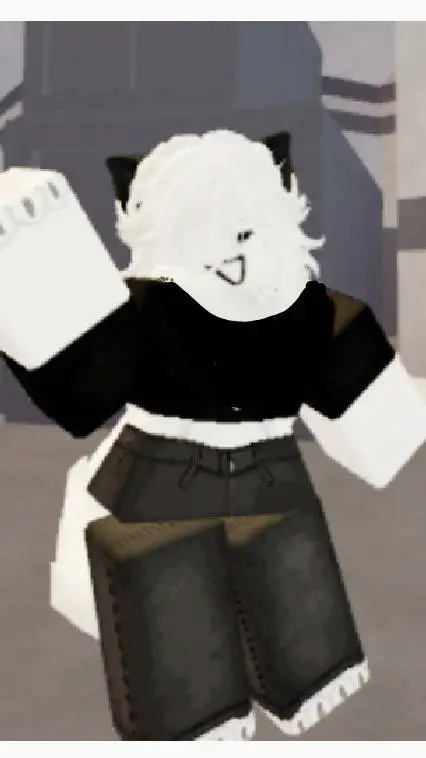 ai character: Furry girl Roblox background