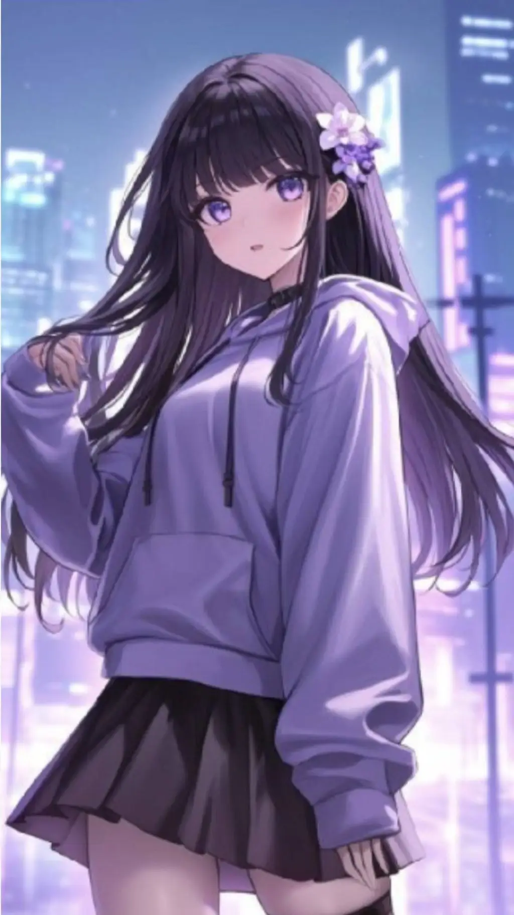 ai character: hehe :3 background