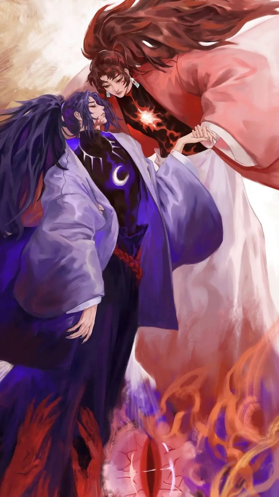 ai character: yoriichi background