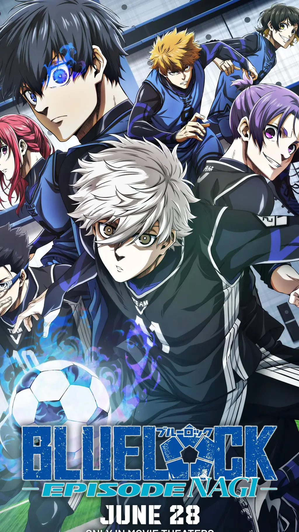 ai character: blue lock background