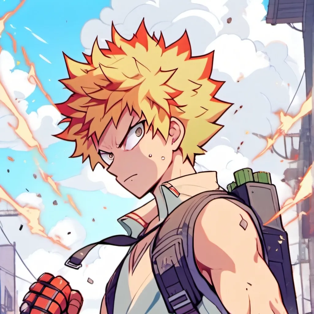 chat with ai character: Bakugo bf