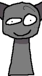ai character: Temu gray (owner) background