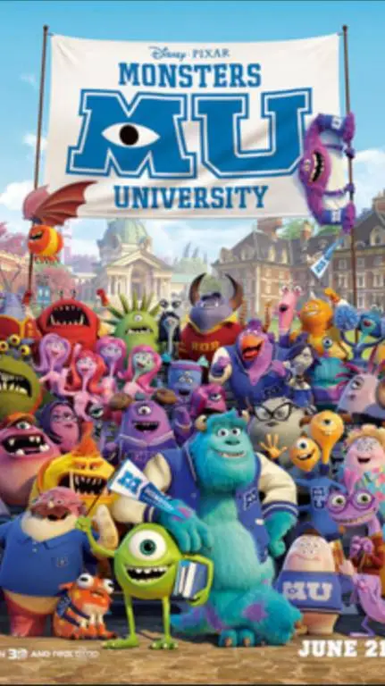 ai character: Monster University background