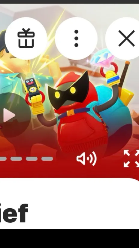 ai character: Little thief VR background