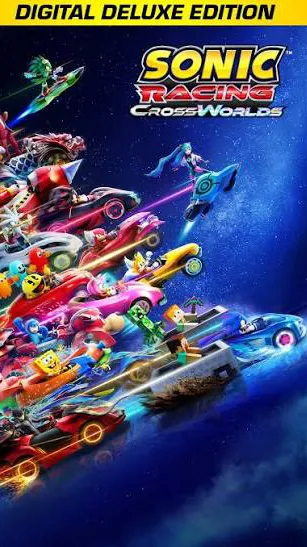ai character: Sonicracing background