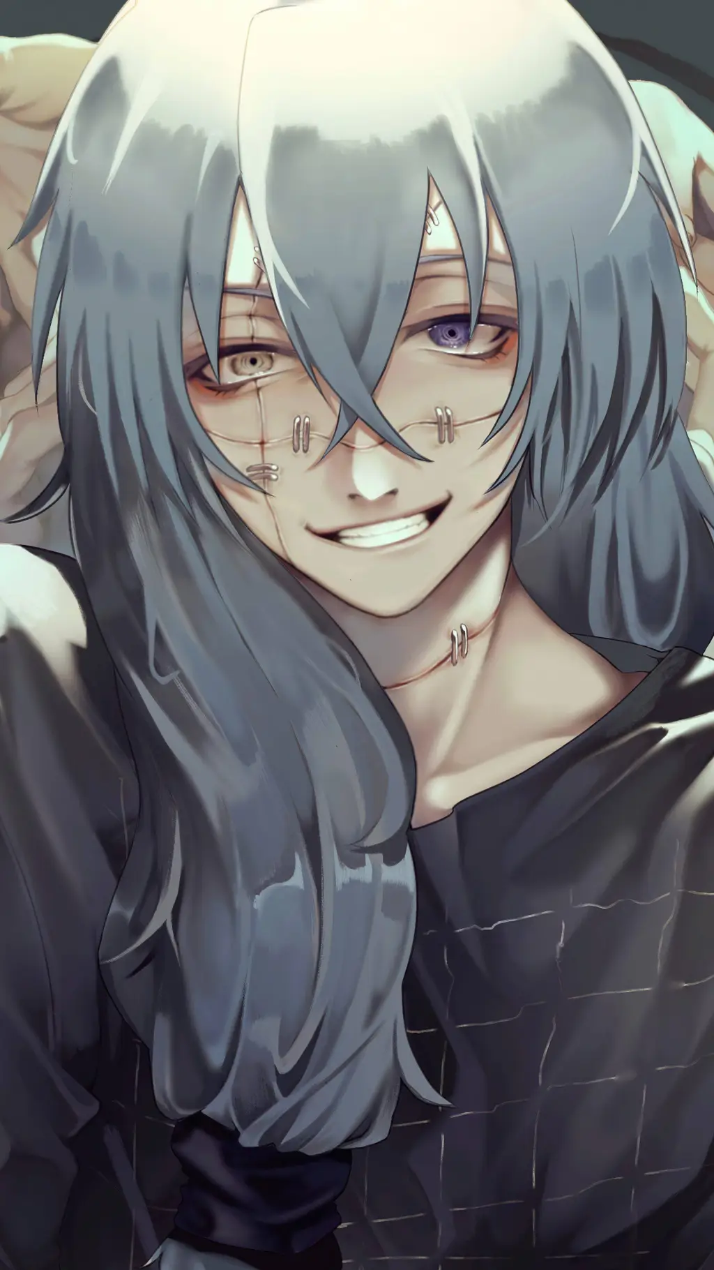 ai character: toi vs sukuna  background