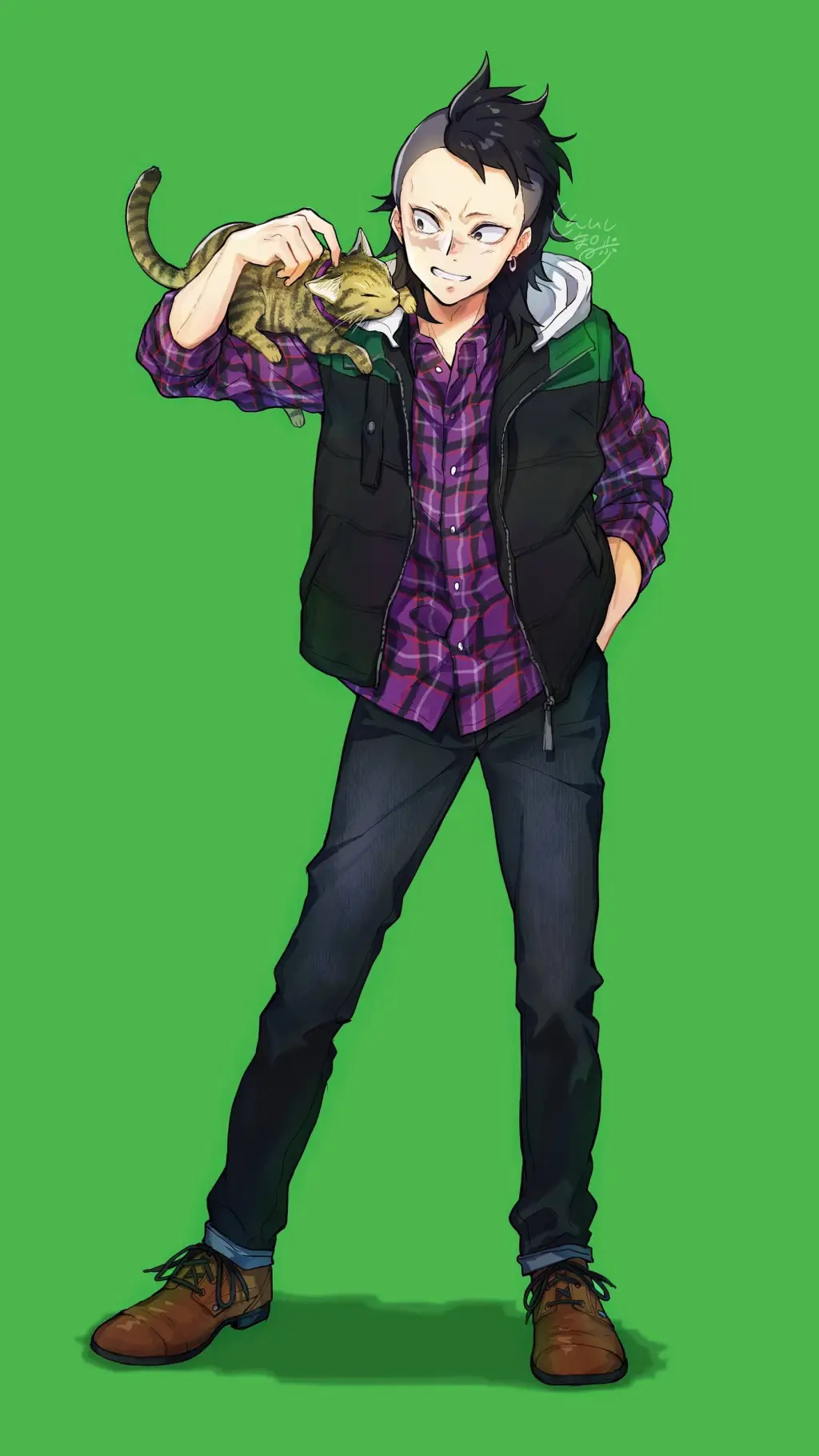 ai character: genya background