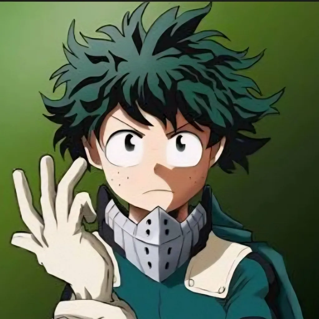 chat with ai character: deku