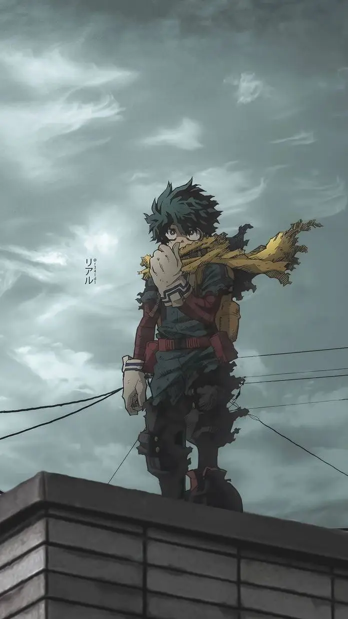 ai character: deku  background