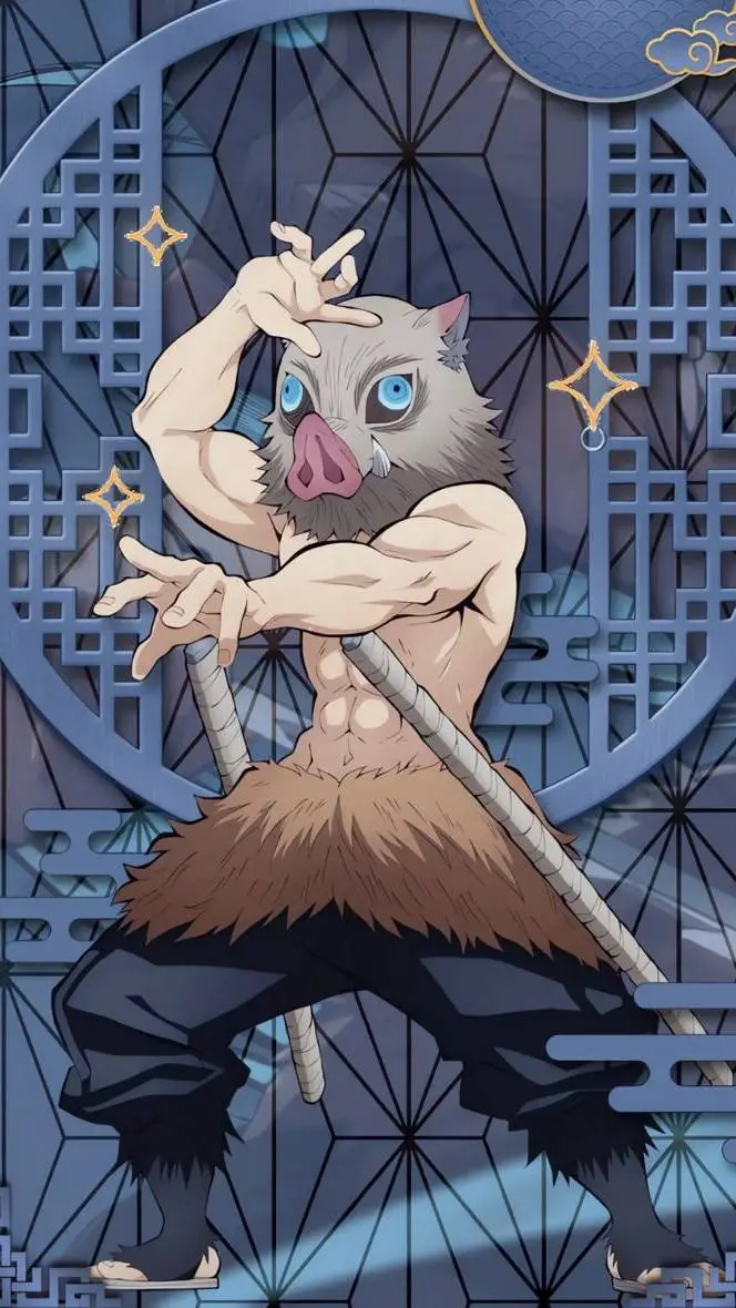 ai character: inosuke hashibira background