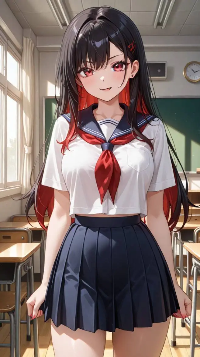 ai character: luz background