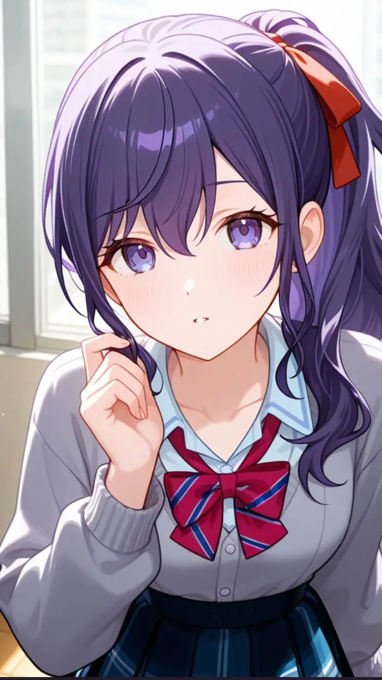 ai character: hikari background