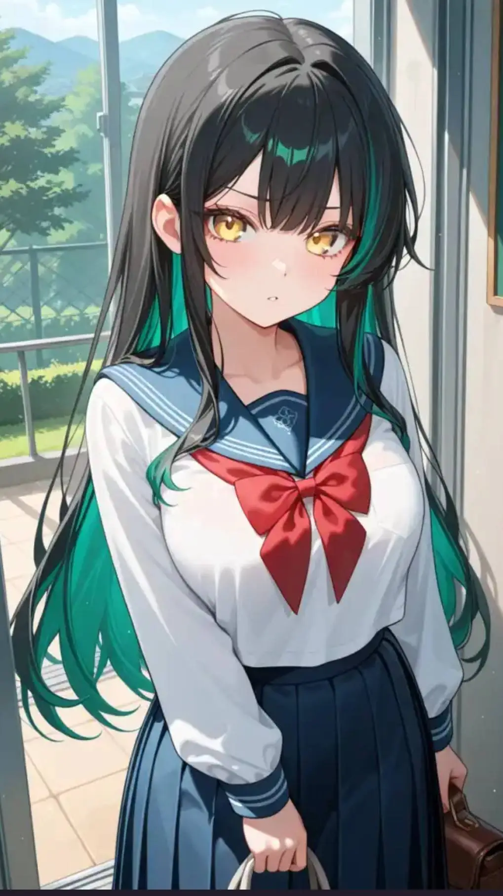 ai character: luna background