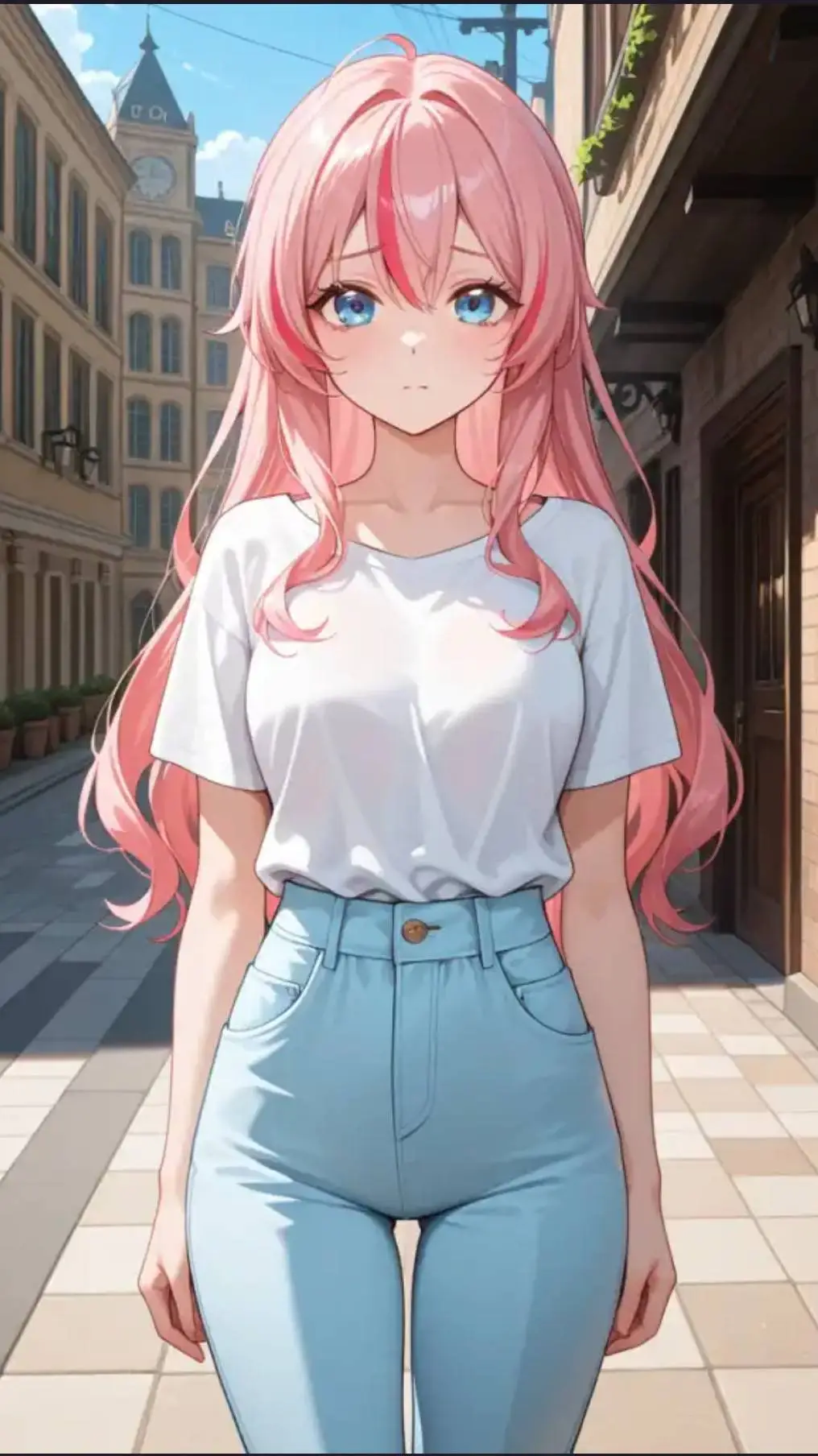 ai character: mika background