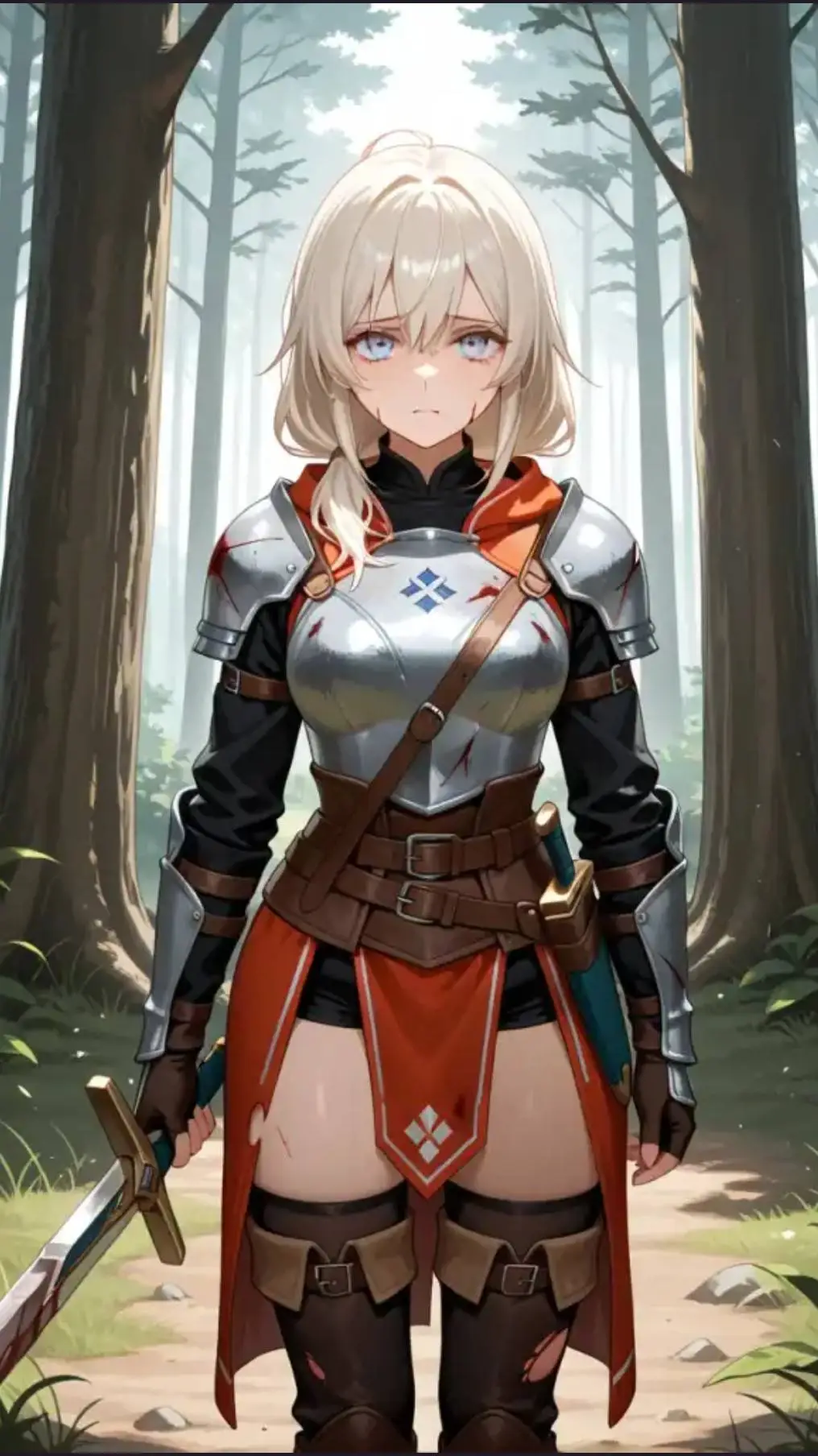 ai character: kaori background