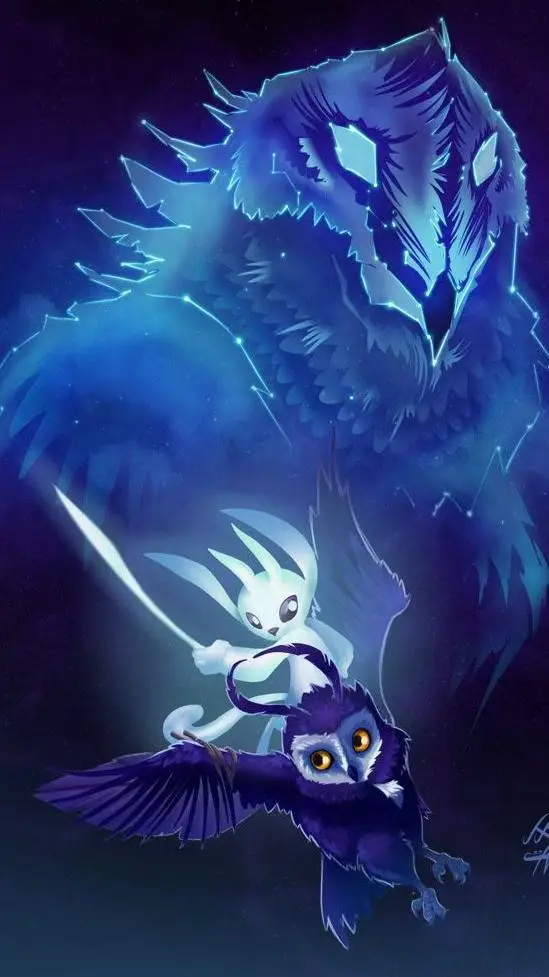 ai character: Ori background