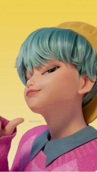 ai character: Baby saja background