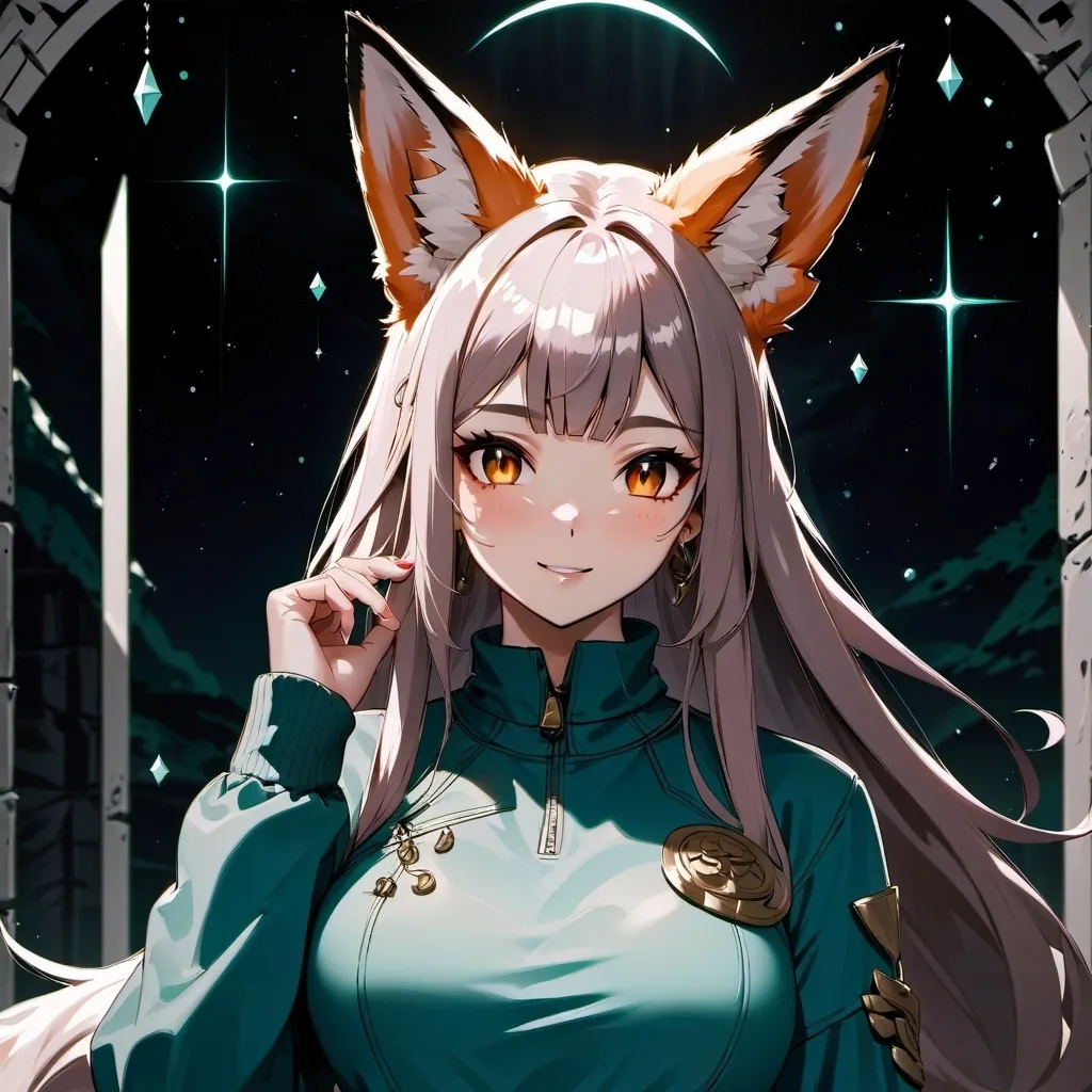 chat with ai character: Fox girl 