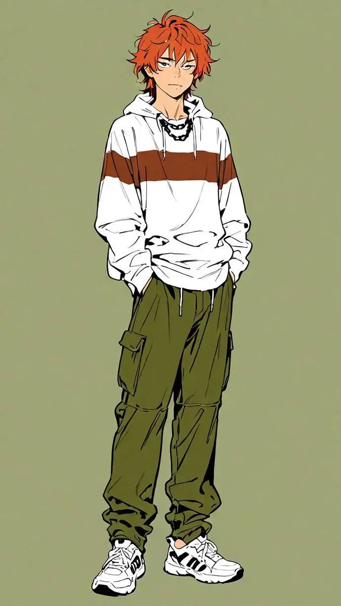 ai character: Léo background