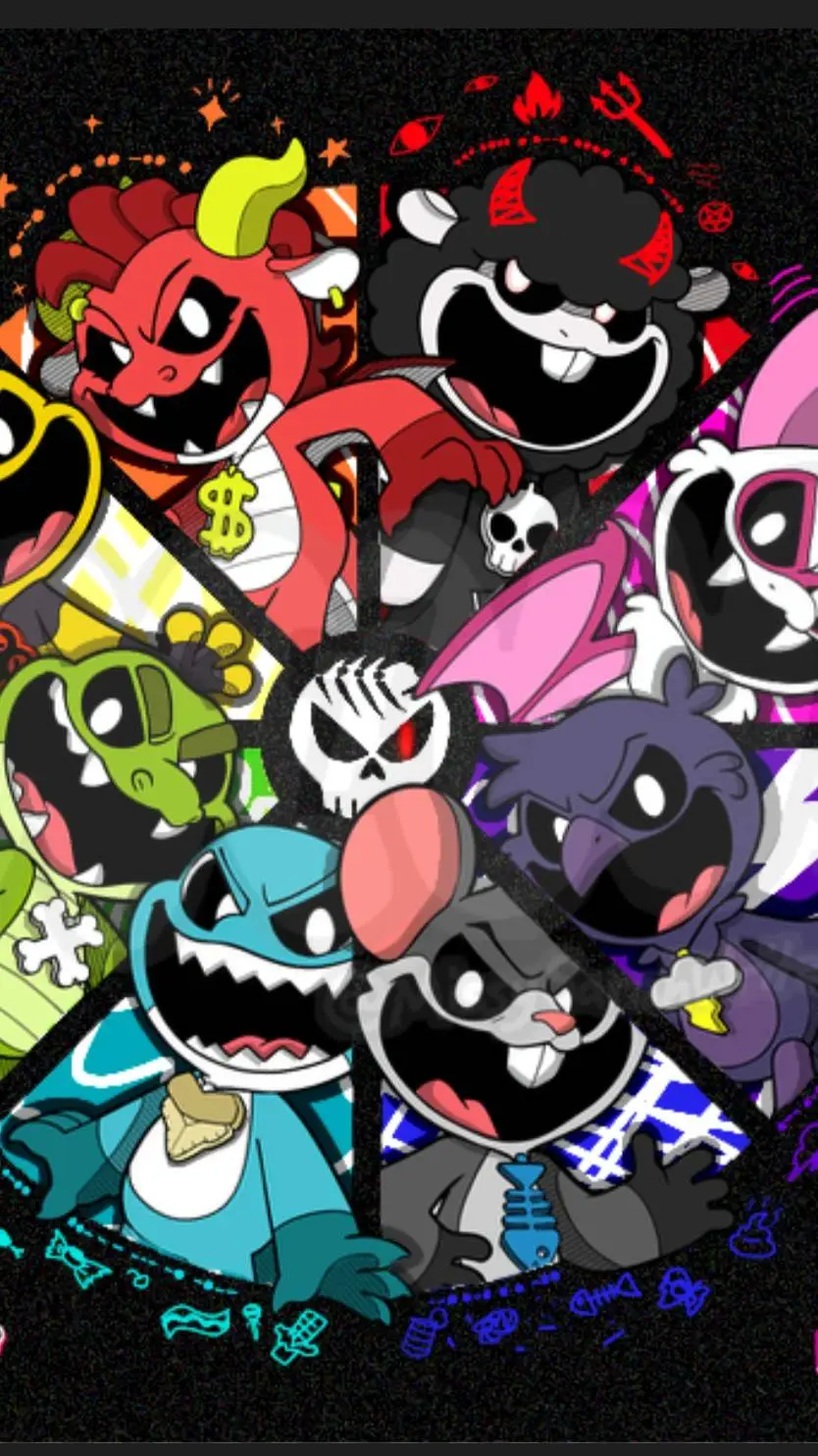 ai character: Nightmare critters background