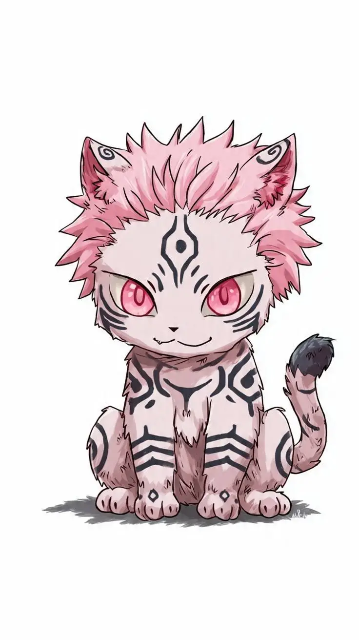 ai character: kitty sukuna  background